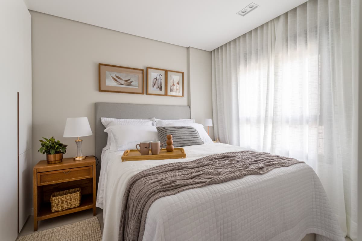 Ambiente residencial transformado após consultoria de interiores