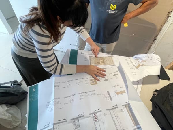 Acompanhamento de instalação de marcenaria